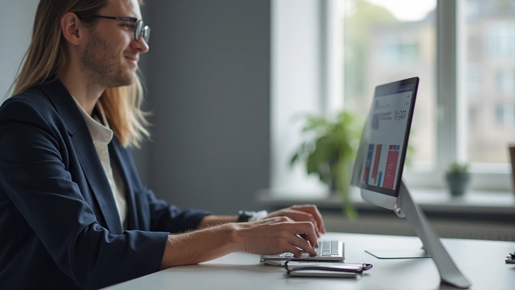 Mobiele telefoon met responsieve website layout