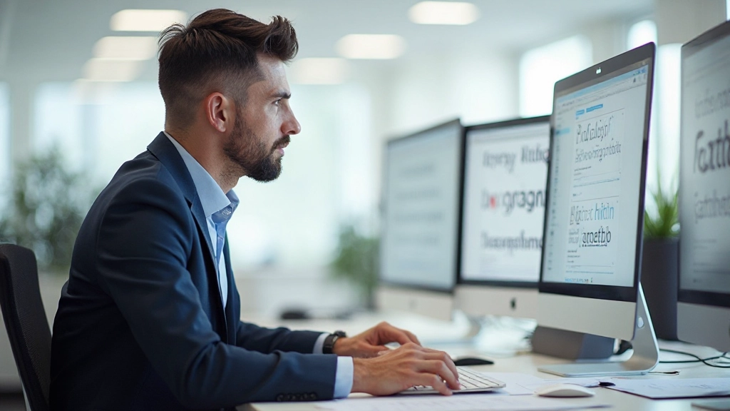 Verzameling van verschillende lettertypen en typografische hiërarchievoorbeelden zichtbaar op het scherm